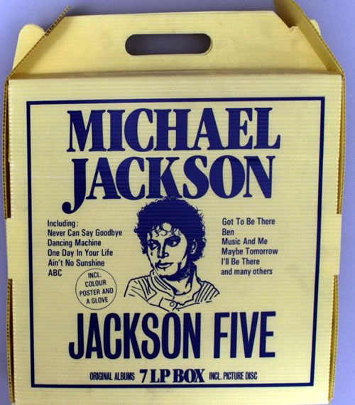 Michael Jackson 7 Inch Singles Box Set MICHAEL JACKSON • SOUVENIR